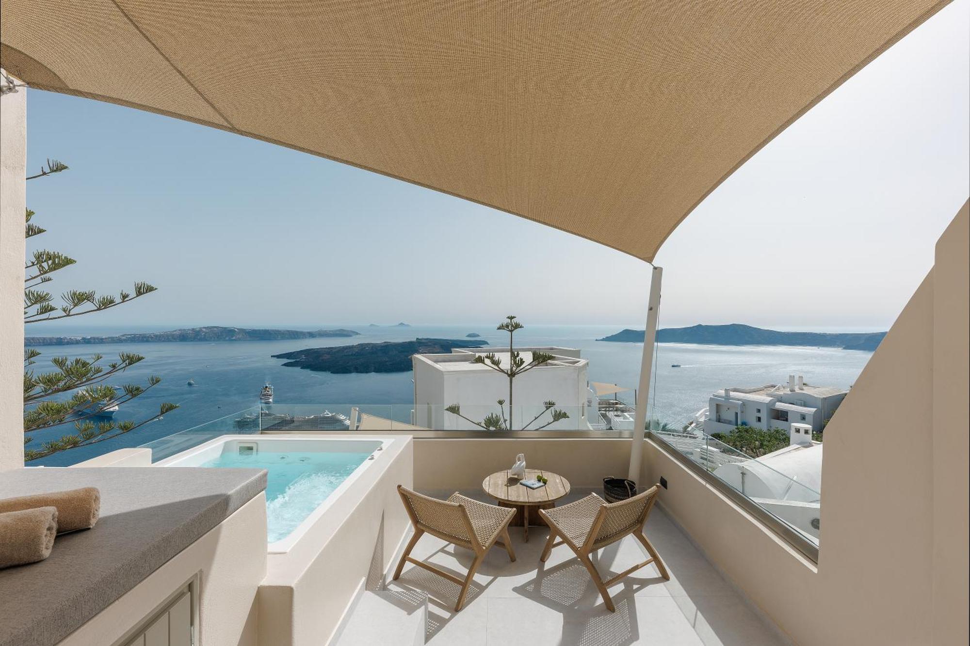 Morfes Luxury Suites By Caldera Houses Firostefani Bagian luar foto