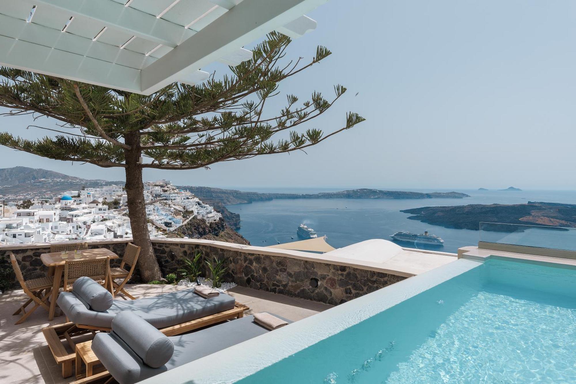 Morfes Luxury Suites By Caldera Houses Firostefani Bagian luar foto