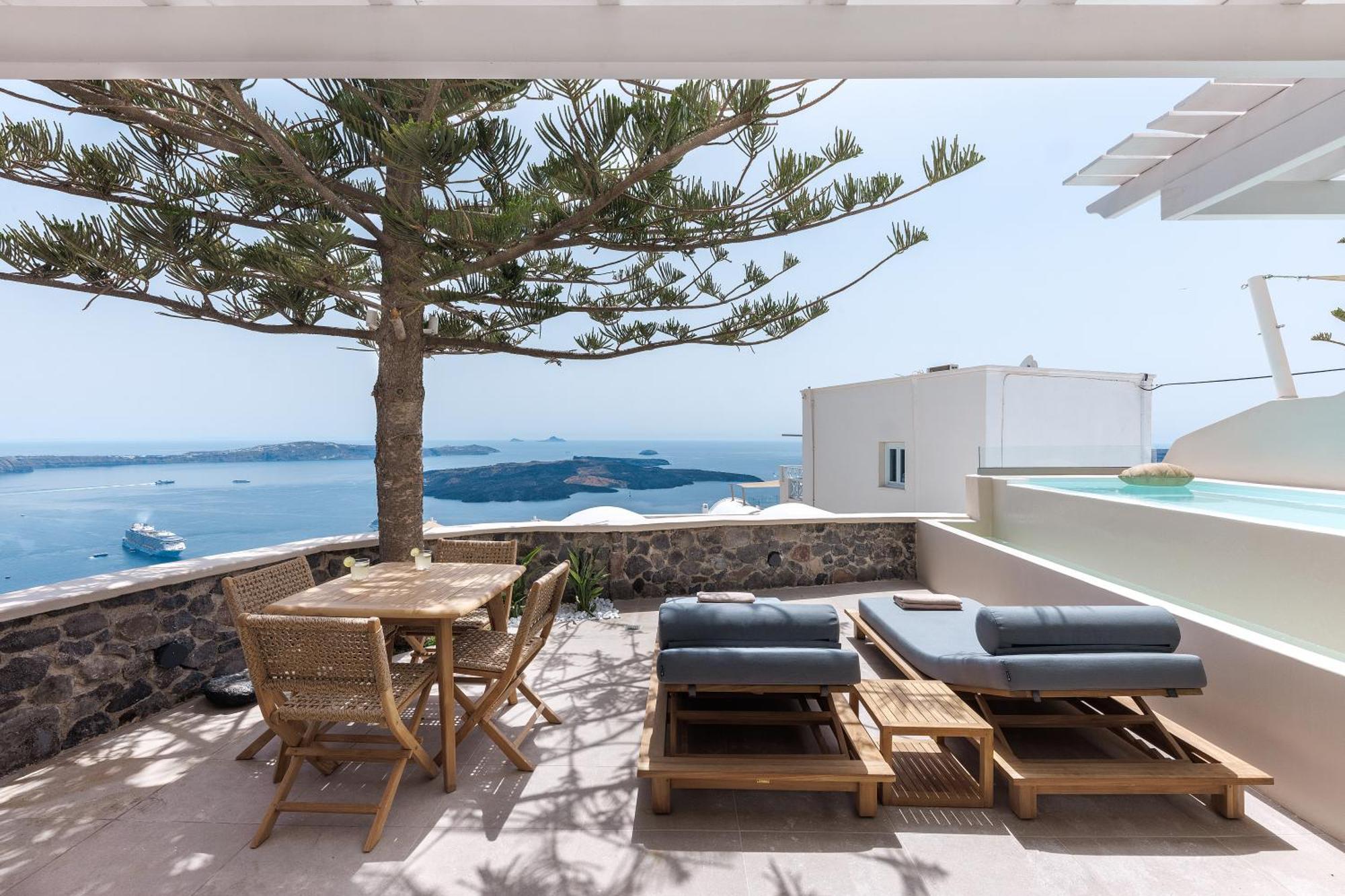 Morfes Luxury Suites By Caldera Houses Firostefani Bagian luar foto
