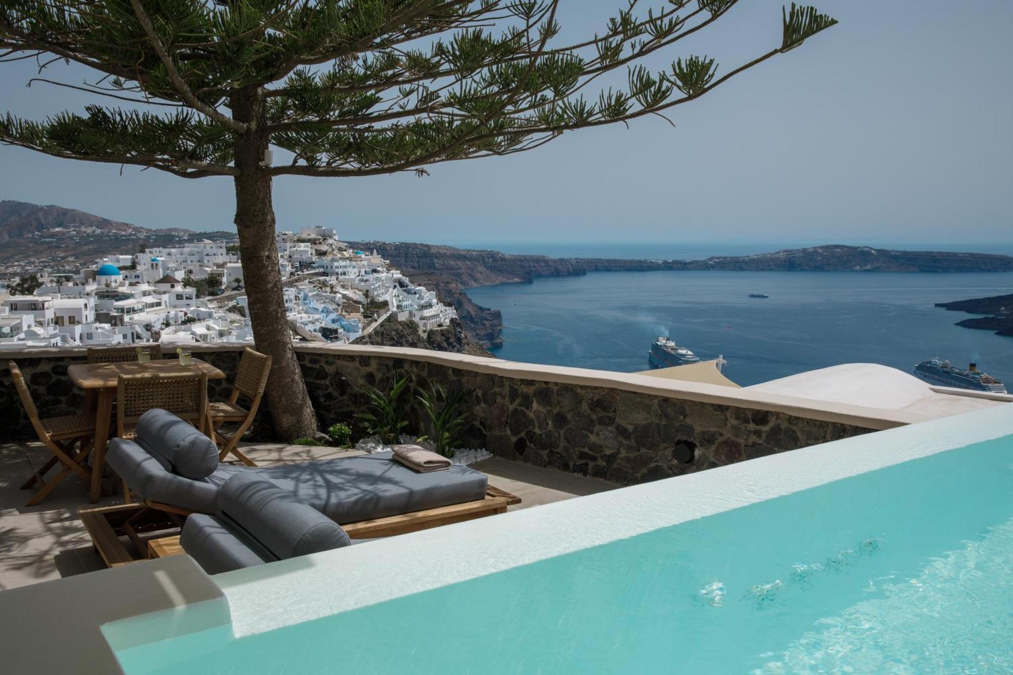Morfes Luxury Suites By Caldera Houses Firostefani Bagian luar foto