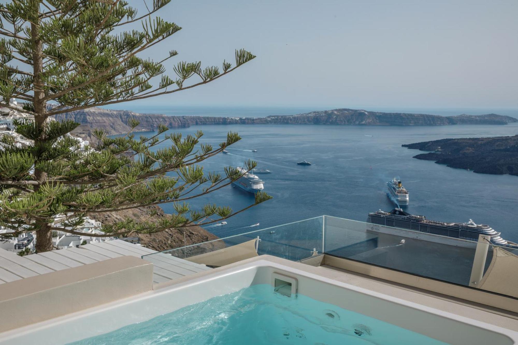Morfes Luxury Suites By Caldera Houses Firostefani Bagian luar foto
