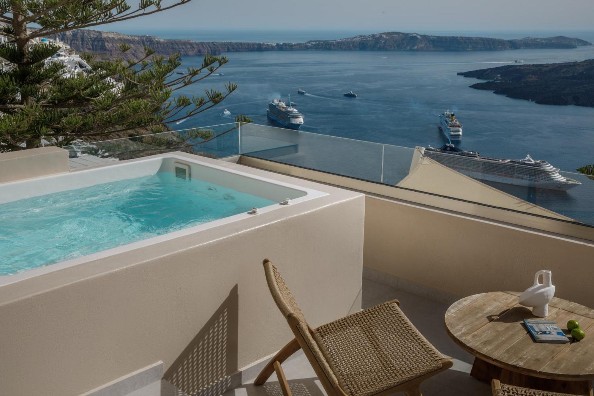 Morfes Luxury Suites By Caldera Houses Firostefani Bagian luar foto